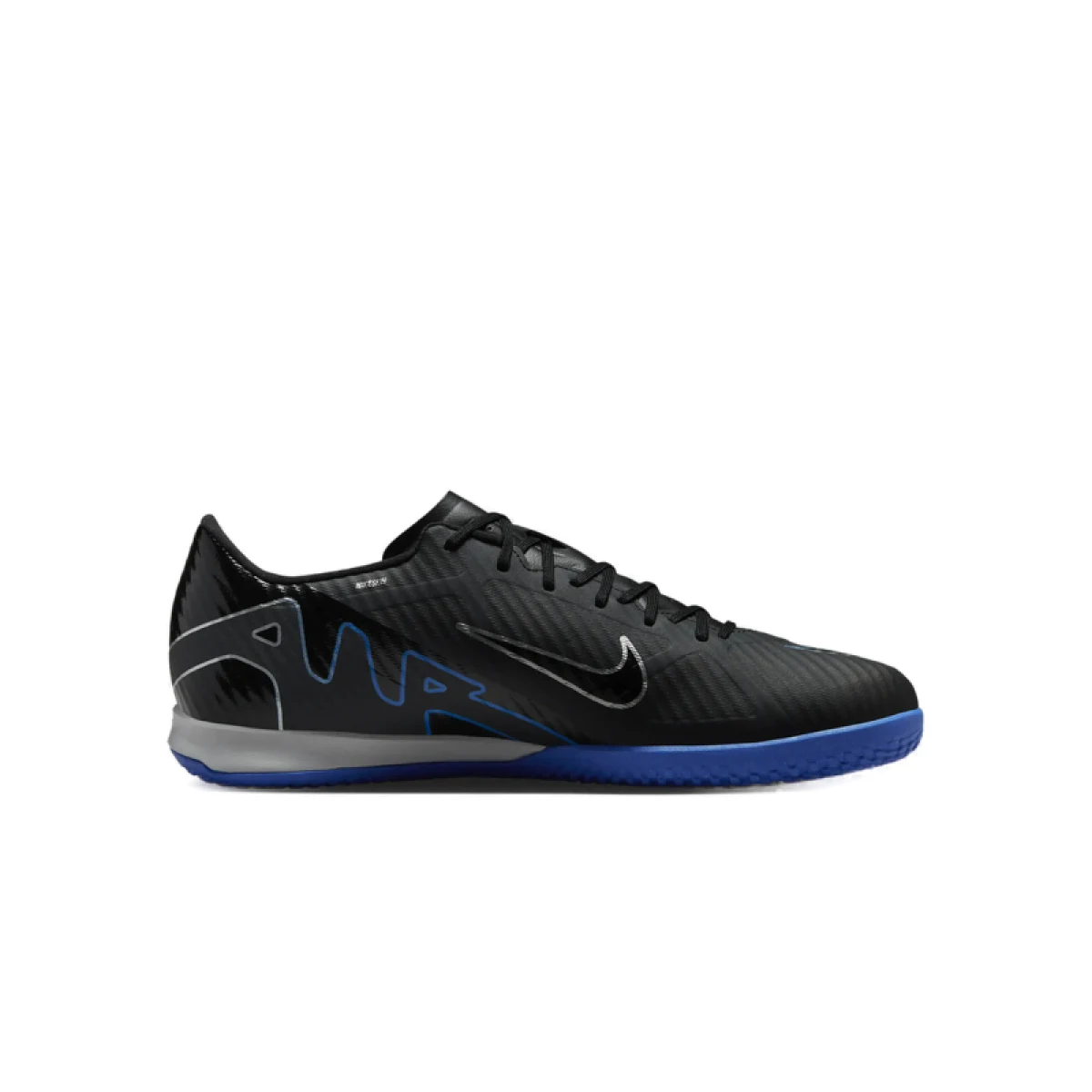 Pánske futbalové kopačky halové NIKE Mercurial Vapor 15 Academy M IC black hyper royal chrome · záber 2