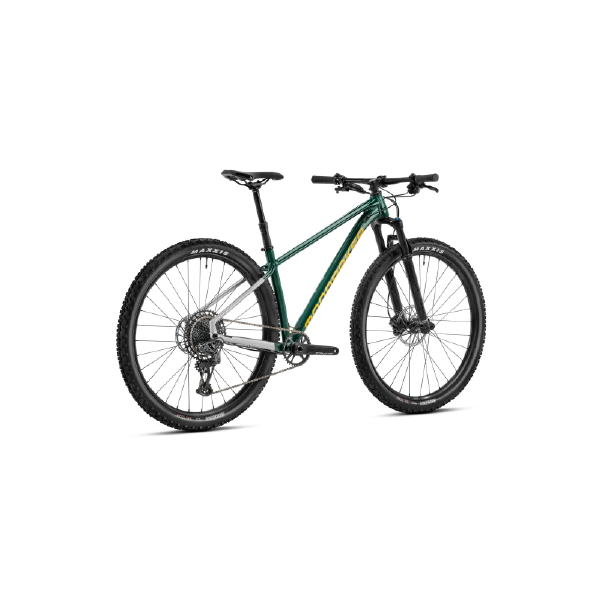 Horský bicykel MONDRAKER Chrono DC R, british racing green yellow · záber 3