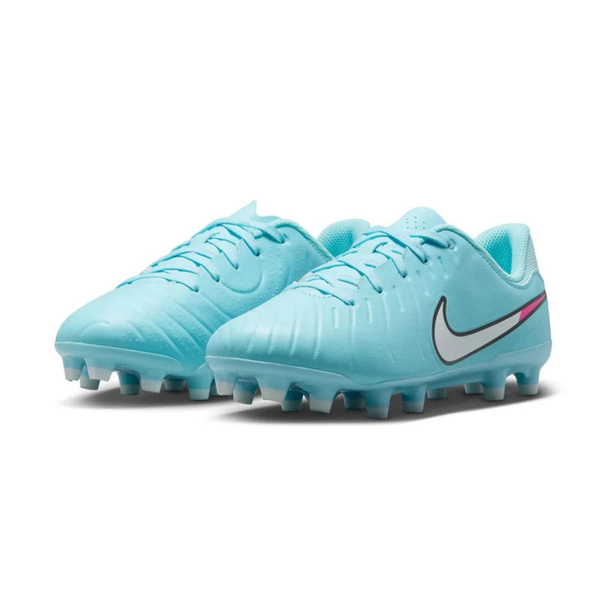 Chlapčenské futbalové kopačky outdoorové NIKE Tiempo Legend 10 Academy Jr FG MG copa white · záber 4