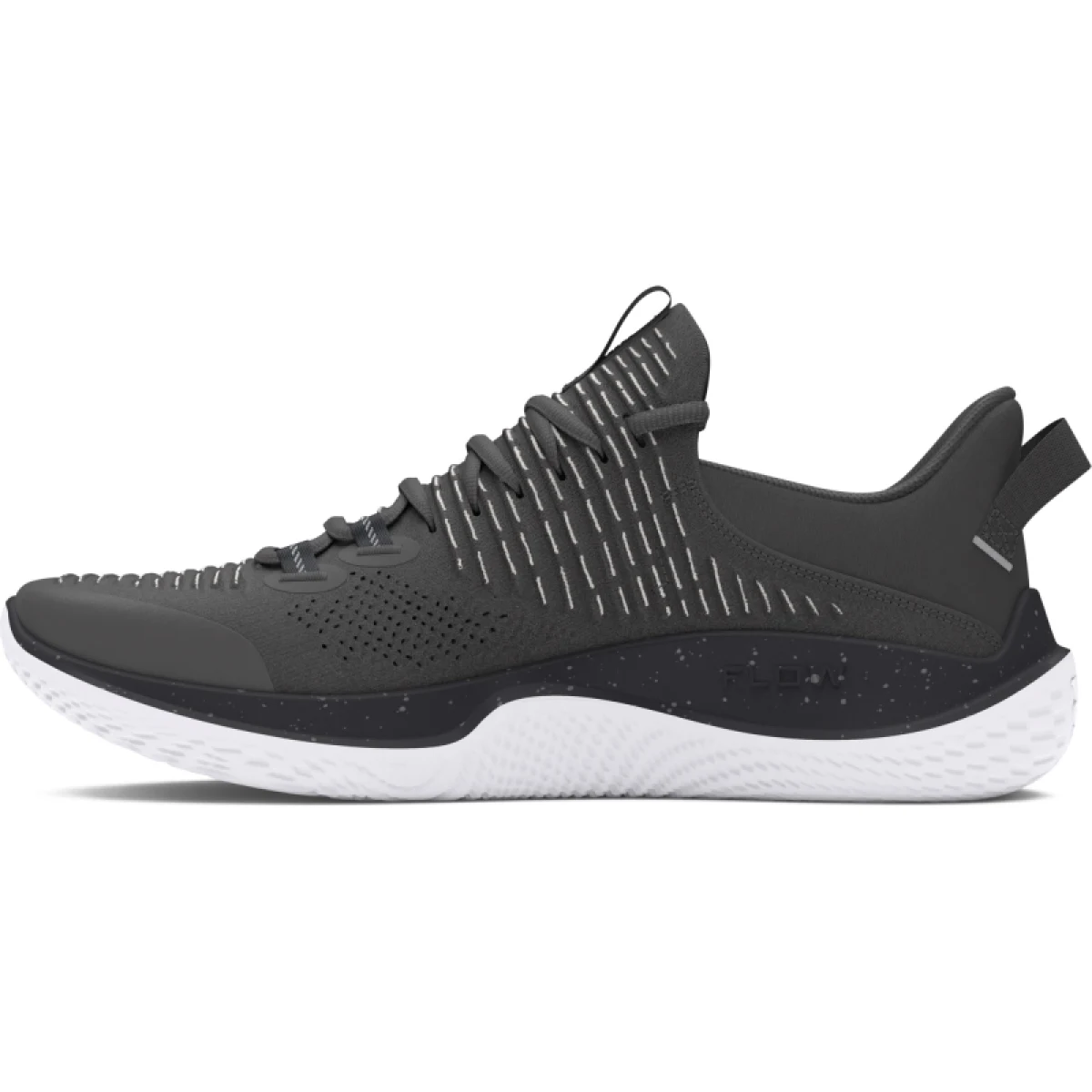 Pánska bežecká obuv UNDER ARMOUR UA Flow Dynamic INTLKNT castlerock mod gray black · záber 2