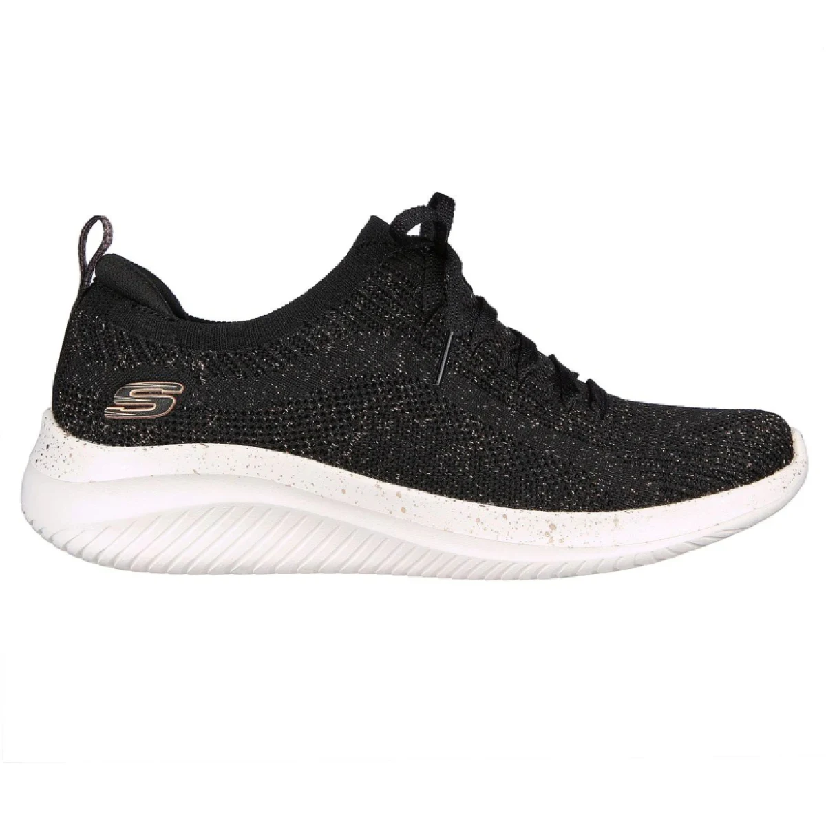 Dámska rekreačná obuv SKECHERS Ultra Flex 3.0 Lets Dance black rose gold · záber 2