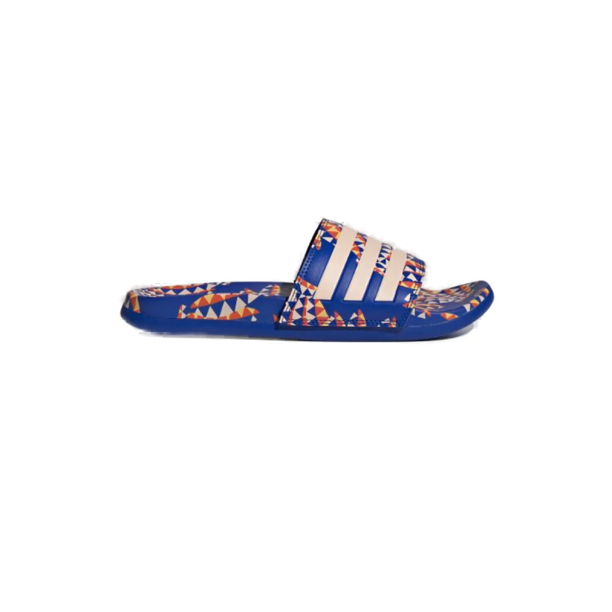 Dámske šlapky (plážová obuv) ADIDAS Adilette Comfort bold blue bliss orange bold blue · záber 2