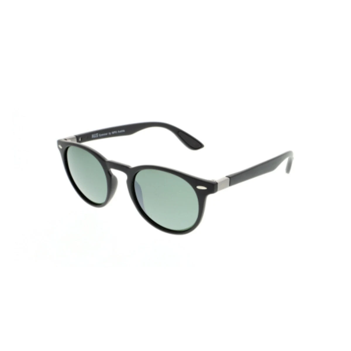 Slnečné okuliare H.I.S. POLARIZED HPS08118-1, black, green with silver flash POL, 48-21-144 · záber 1