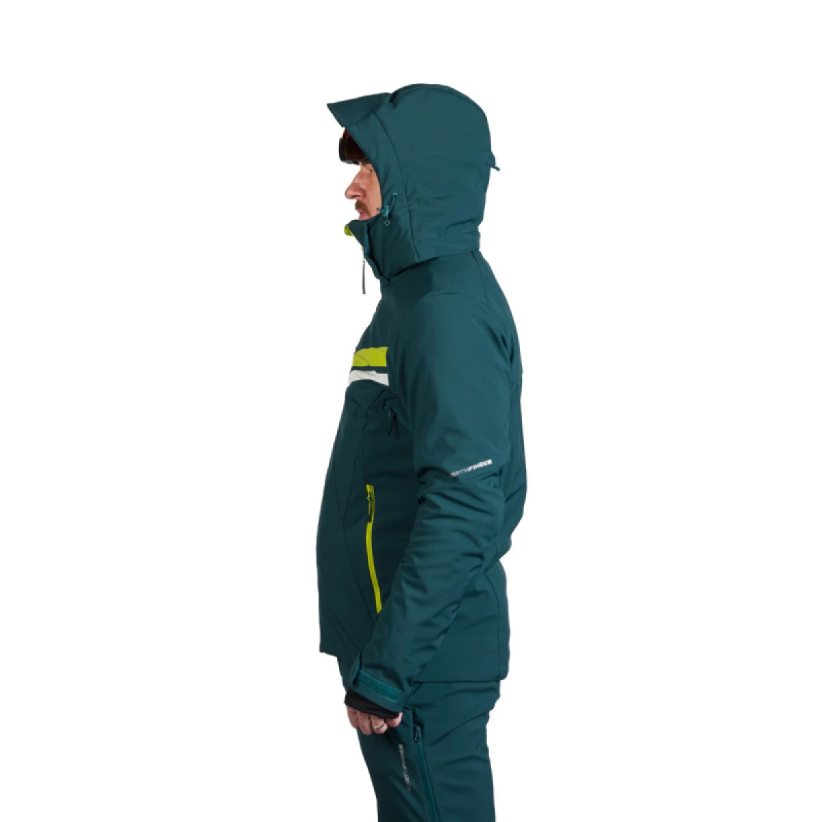 Pánska lyžiarska bunda NORTHFINDER UGO-640inkbluegreen · záber 4