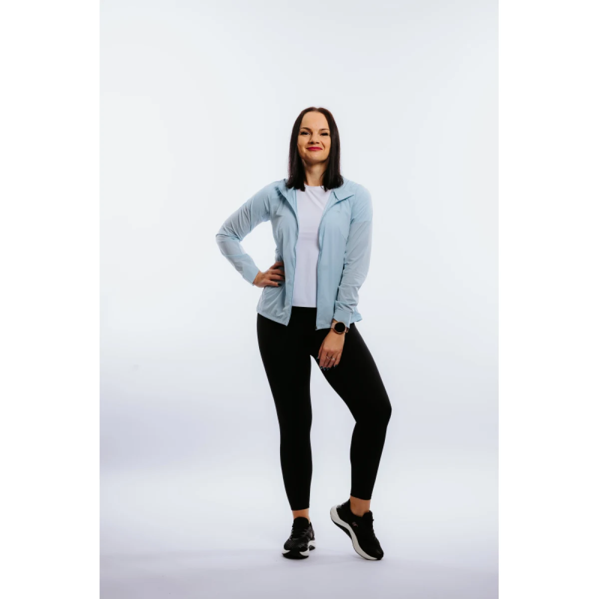 Dámska bežecká bunda ANTA Woven Track Top-862225601-4-SS22_Q2-Sky Blue · záber 4