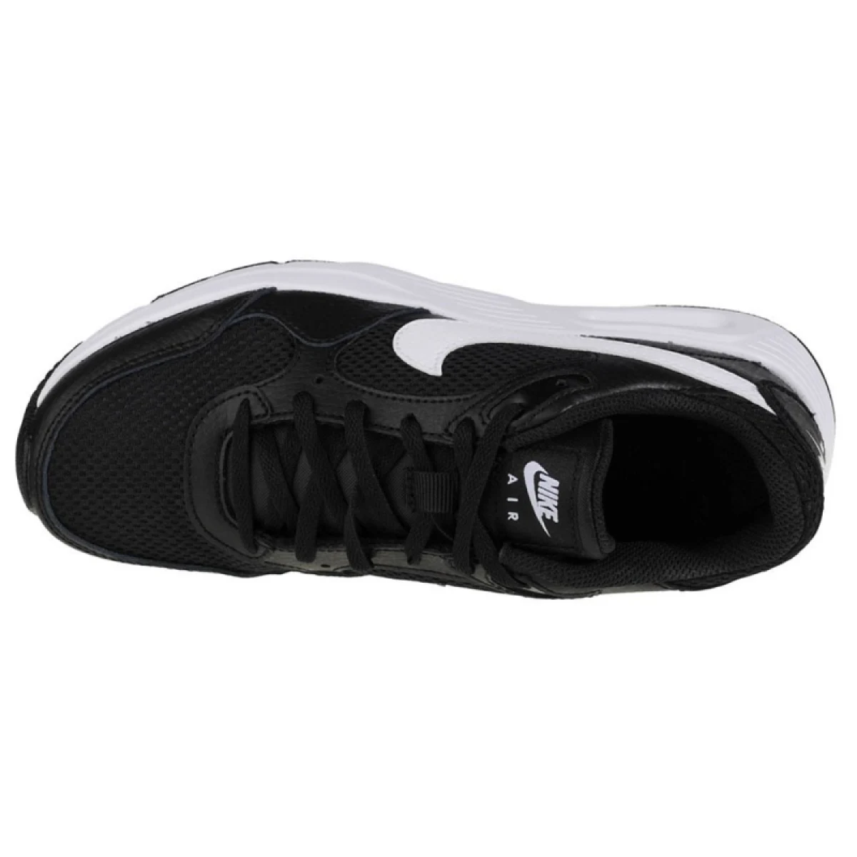 Chlapčenská rekreačná obuv NIKE Air Max SC black white black · záber 4