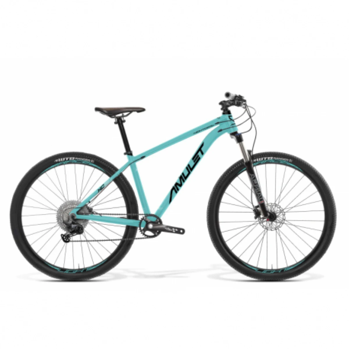 Dámsky horský bicykel AMULET 29 Night cat 4.0 SH, turquoise blue black · záber 1
