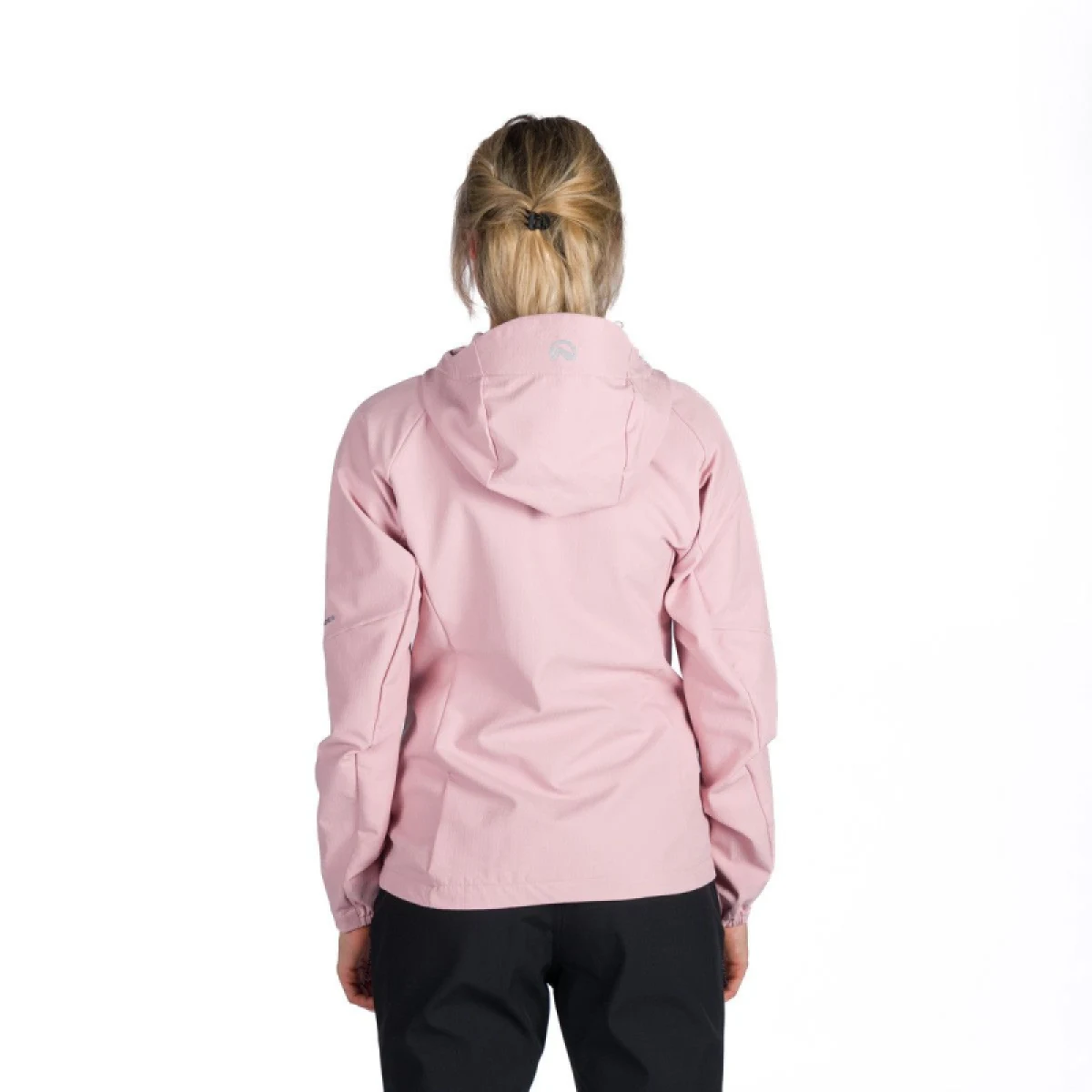 Dámska turistická softshellová bunda NORTHFINDER CORI-666lightpink · záber 3