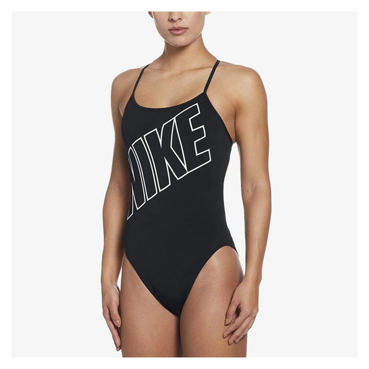 Dámske plavecké jednodielne plavky NIKE SWIM HYDRASTRONG MULTI GRAPHIC · záber 2