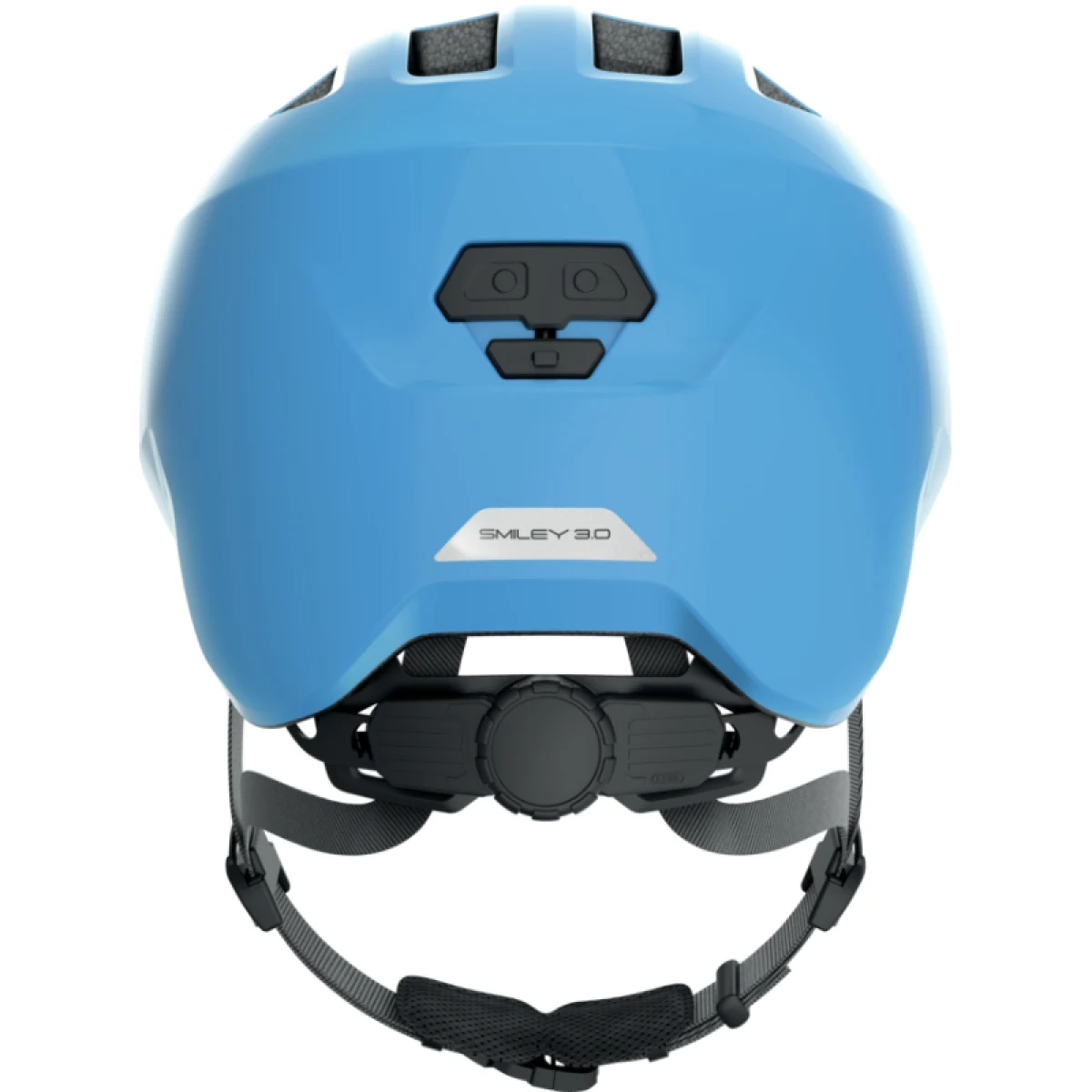 Juniorská cyklistická prilba ABUS Smiley 3.0 shiny blue · záber 3