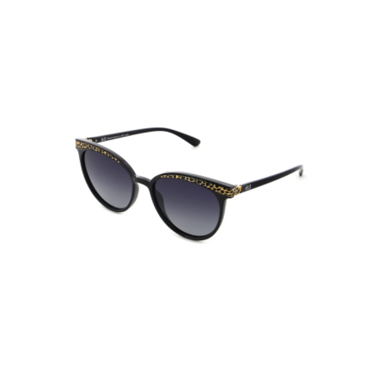 Polarizačné slnečné okuliare H.I.S. POLARIZED HPS28110-1, black, smoke gradient POL, 54-17-137 · záber 1