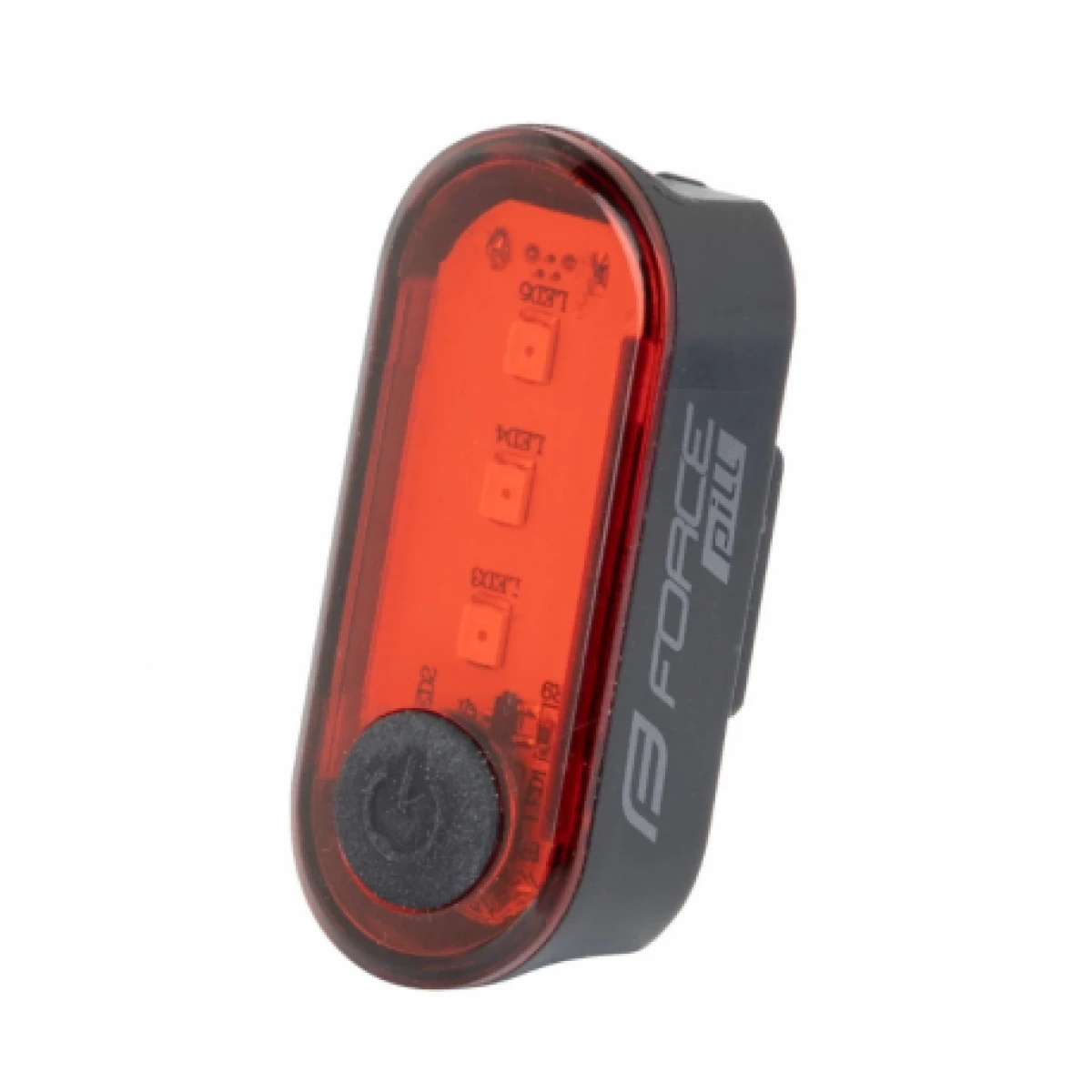 Svetlo na bicykel FORCE PILL 12 LM, 3 x LED, USB · záber 1
