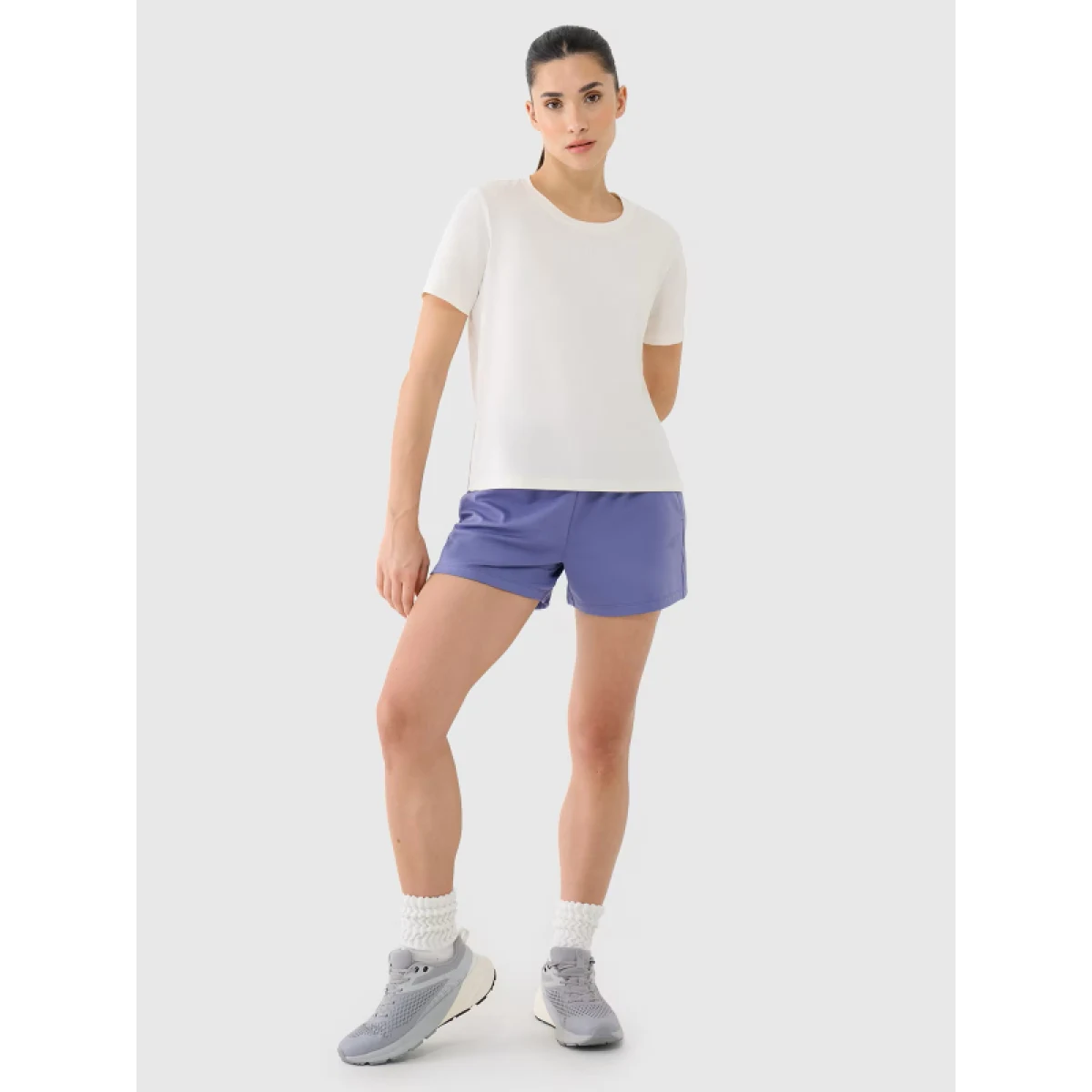 Dámske tréningové tričko s krátkym rukávom 4F TSHIRT FNK F1236-11S-OFF WHITE · záber 5