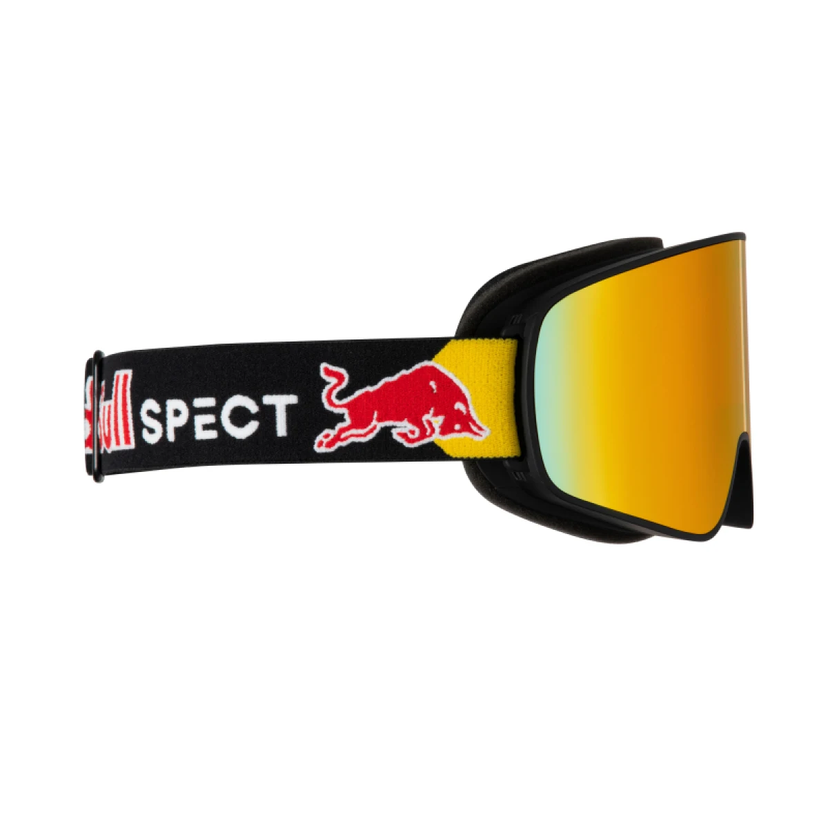 Lyžiarske okuliare RED BULL SPECT RUSH-17RE2, black red snow - orange with red mirror cat. S2 · záber 3