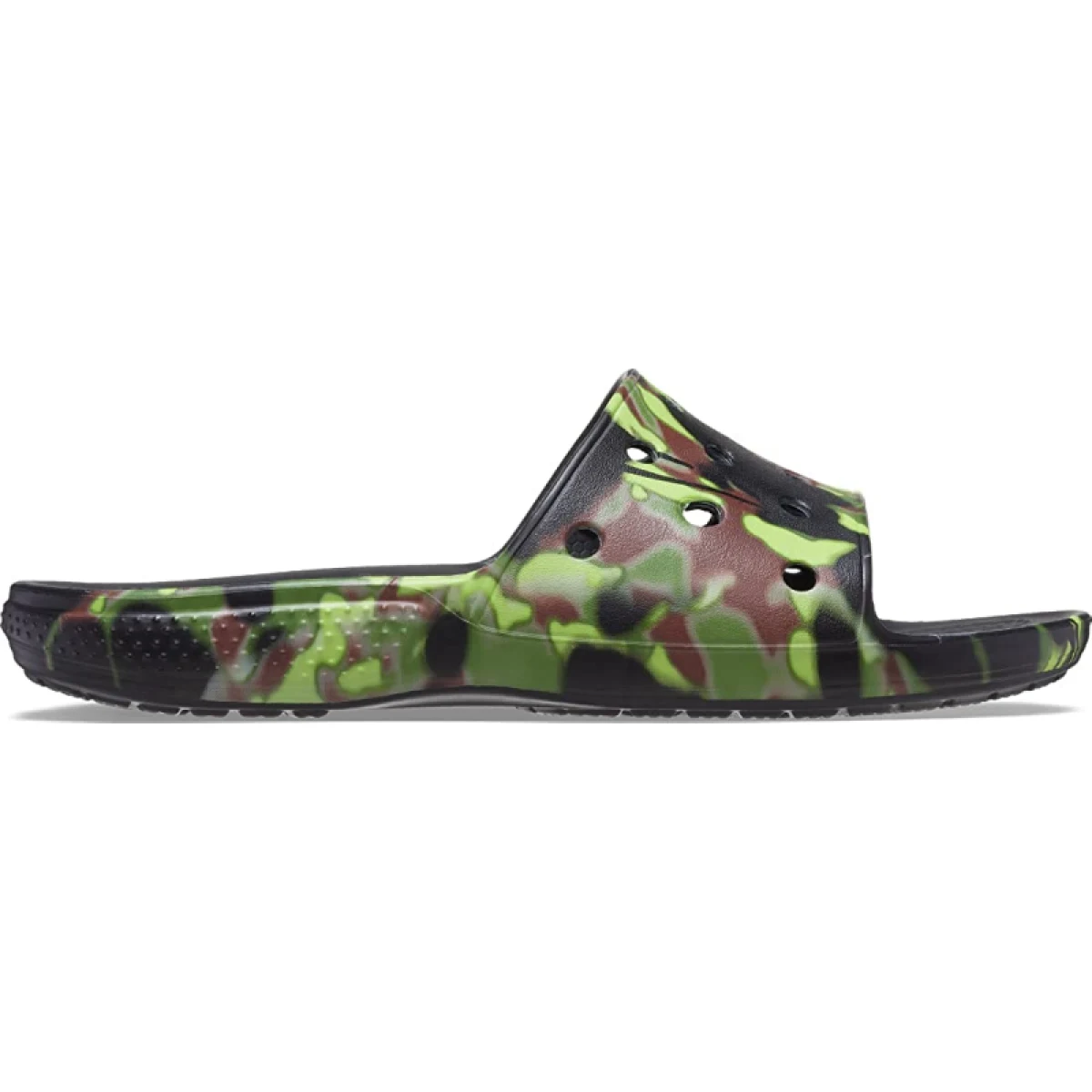 Šlapky (plážová obuv) CROCS Classic Crocs Spray Camo Slide black · záber 2