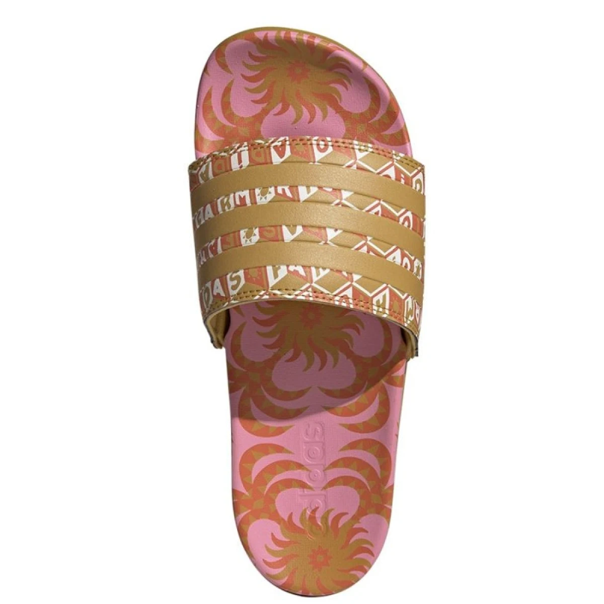 Dámske šlapky (plážová obuv) ADIDAS Adilette Comfort semi pink glow victory gold victory gold · záber 5