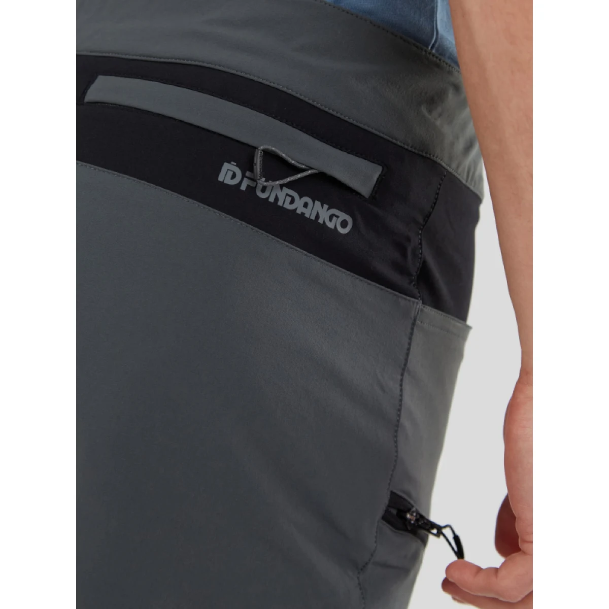 Pánske turistické kraťasy FUNDANGO Roger Trekking Short-755-steel · záber 4