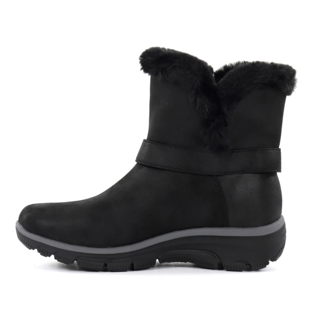 Dámske členkové zimné topánky SKECHERS Easy Going Dreamer black black · záber 2