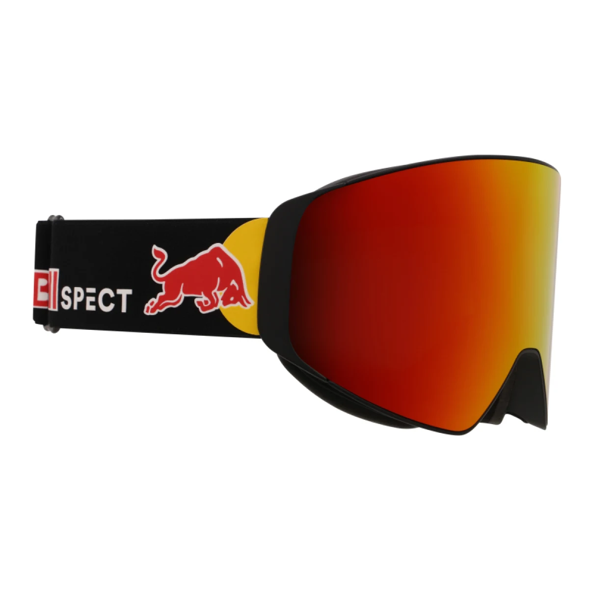 Lyžiarske okuliare RED BULL SPECT JAMM-08RE2, black orange with red mirror · záber 2