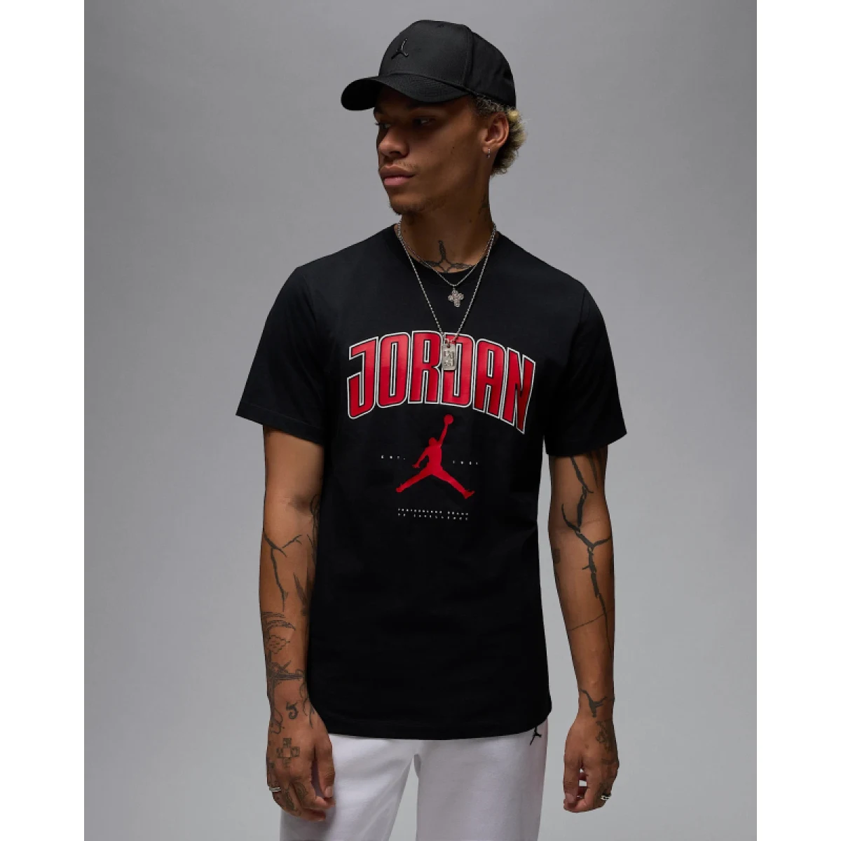 Pánske tričko s krátkym rukávom NIKE JORDAN M J CITY 88 SS CREW · záber 2