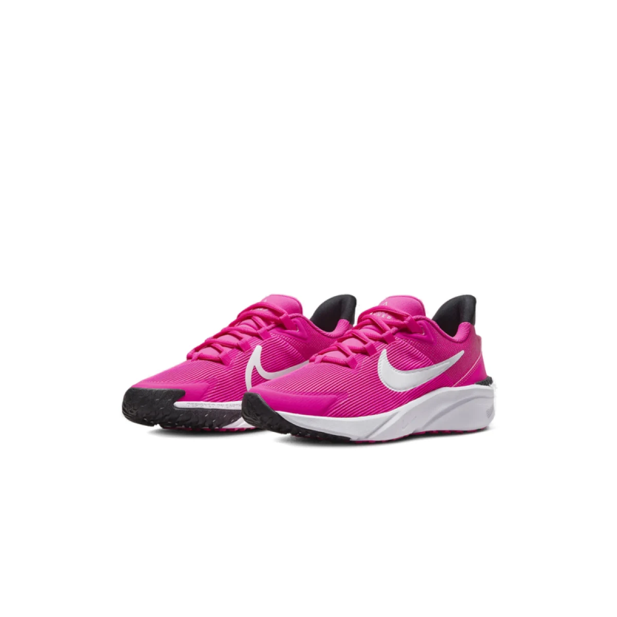 Dievčenská športová obuv (tréningová) NIKE Star Runner 4 Jr fierce pink white black · záber 5