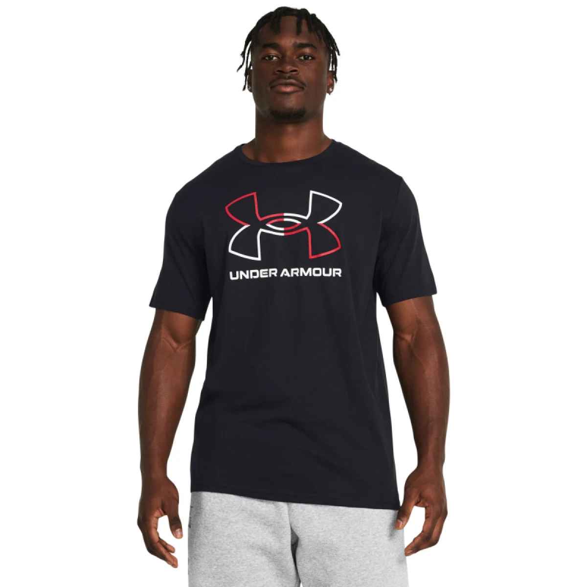Pánske tričko s krátkym rukávom UNDER ARMOUR UA GL FOUNDATION UPDATE SS-BLK · záber 4
