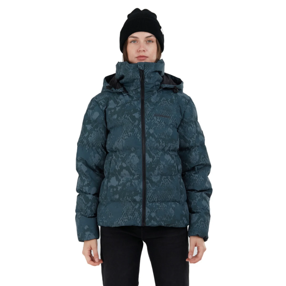 Dámska bunda FUNDANGO Amber Padded Jacket-598-forest · záber 2