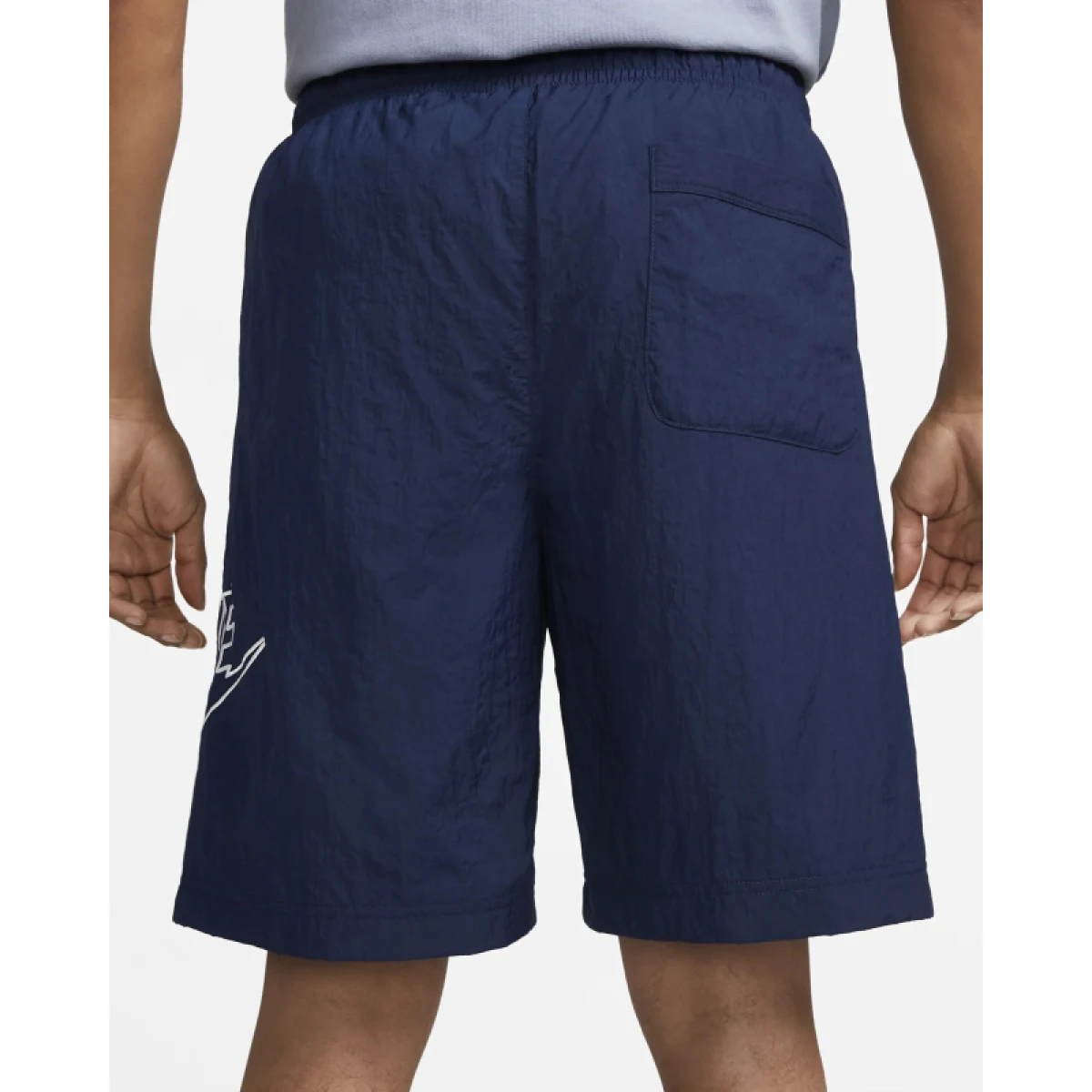 Pánske kraťasy NIKE M NK CLUB ALUMNI HBR WVN SHORT-410-Blue · záber 4