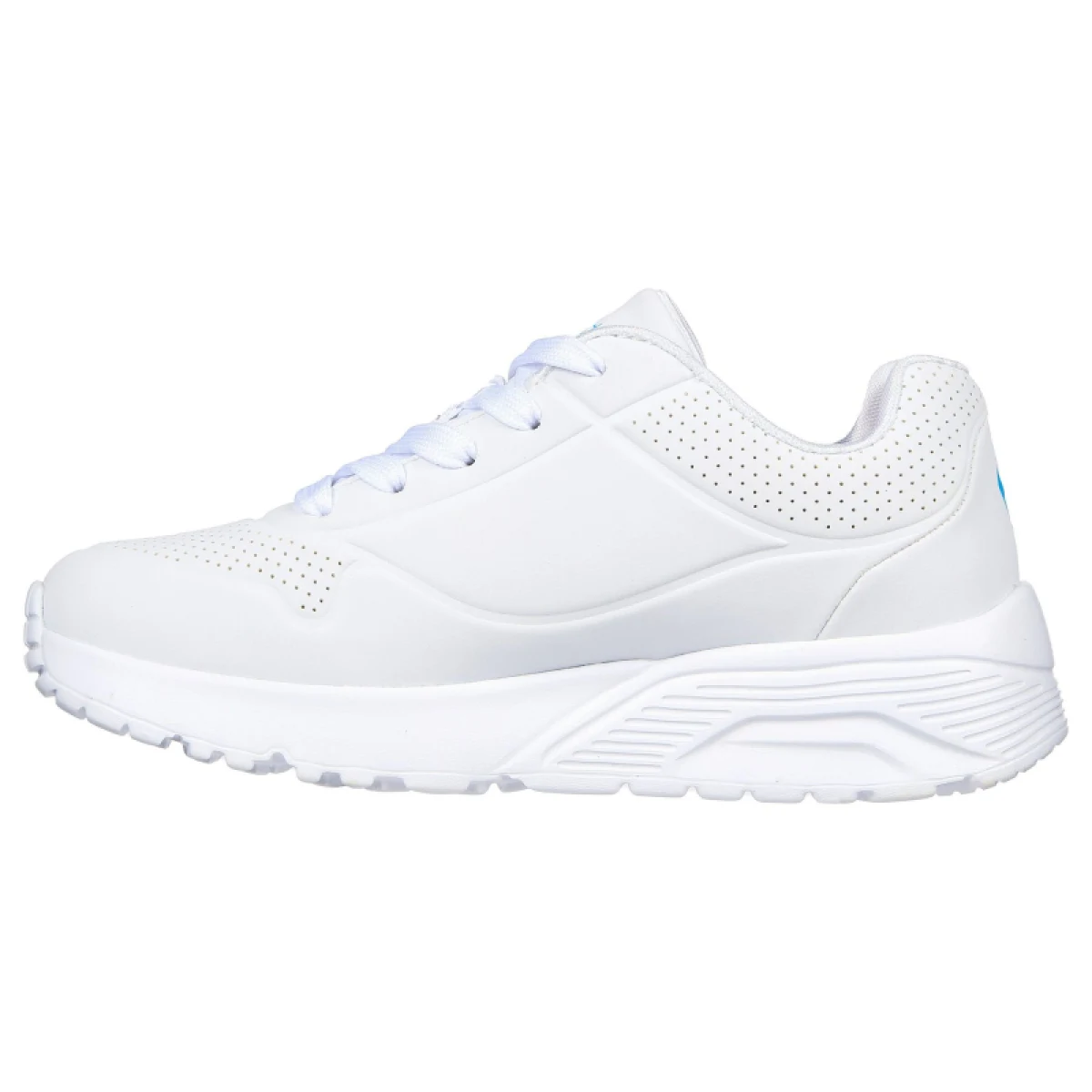 Dievčenská rekreačná obuv SKECHERS Uno Lite Spread The Love K white · záber 3