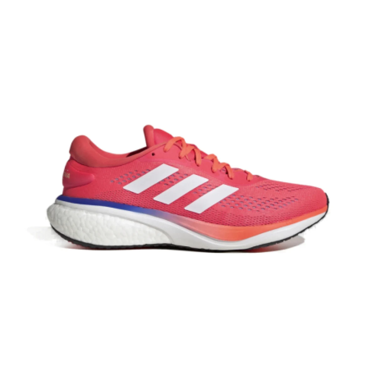 Pánska bežecká obuv ADIDAS Supernova 2.0 solar red cloud white lucid blue · záber 1