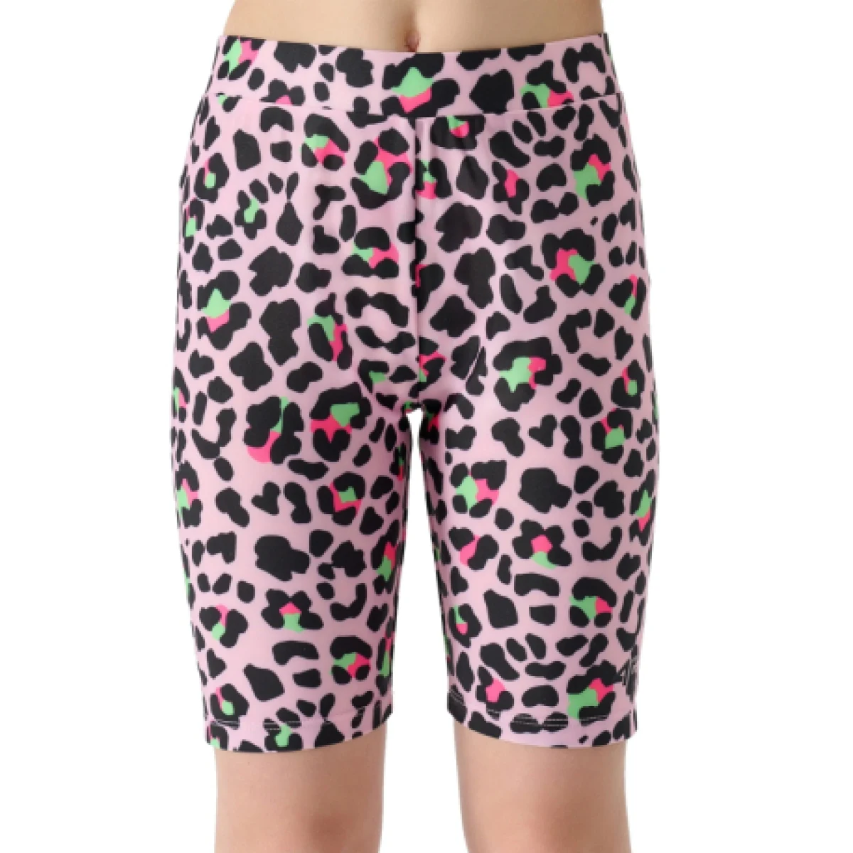 Dievčenské kraťasy 4F JUNIOR TIGHTS-4FJWSS24TTIGF133-56A-LIGHT PINK ALLOVER · záber 1