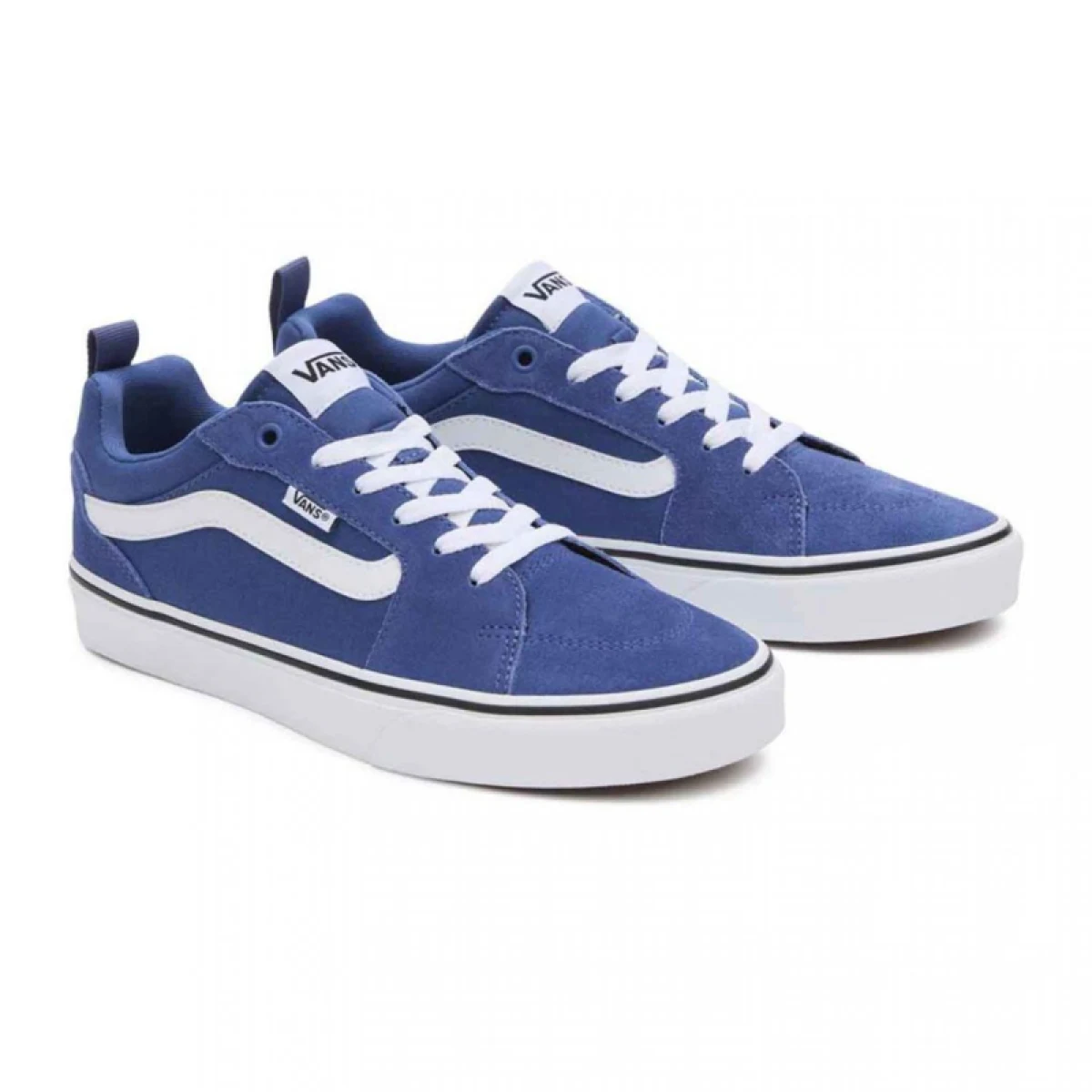 Pánska vychádzková obuv VANS MN Filmore (Suede Canvas) blue white · záber 3