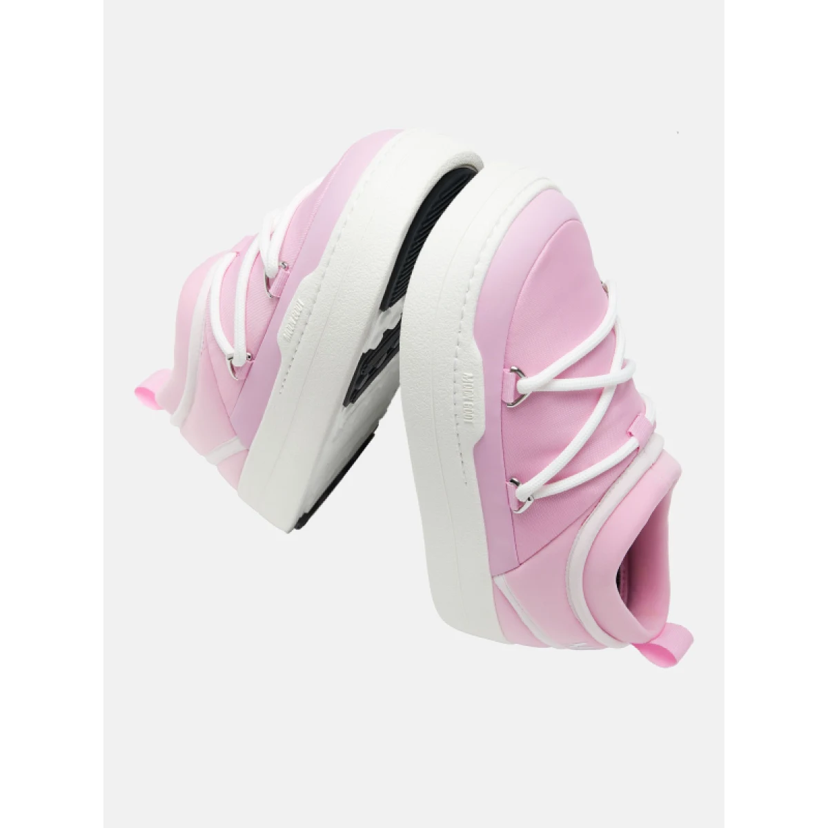 Nízke zimné topánky MOON BOOT MB PARK ICON J001 PINK · záber 2