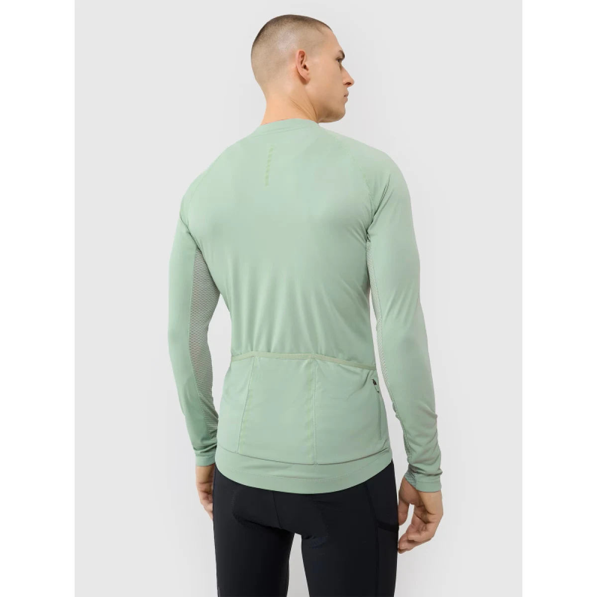 Pánske bežecké tričko s dlhým rukávom 4F LONGSLEEVE FNK-WSS25TFLOM339-47S-MINT · záber 4