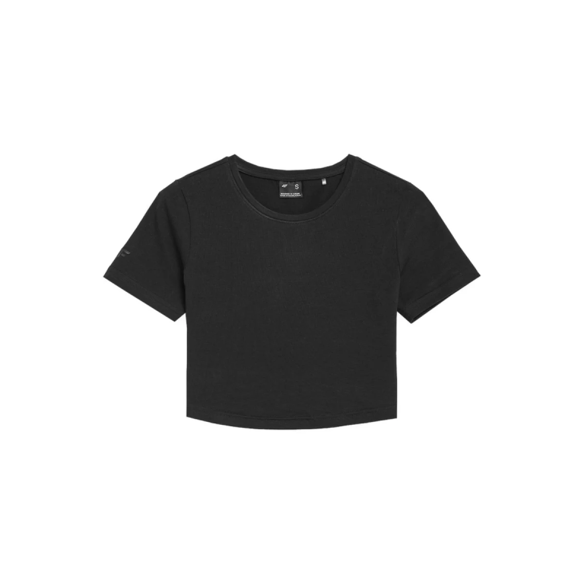 Dámske tričko s krátkym rukávom 4F TSHIRT F345-20S-DEEP BLACK · záber 2