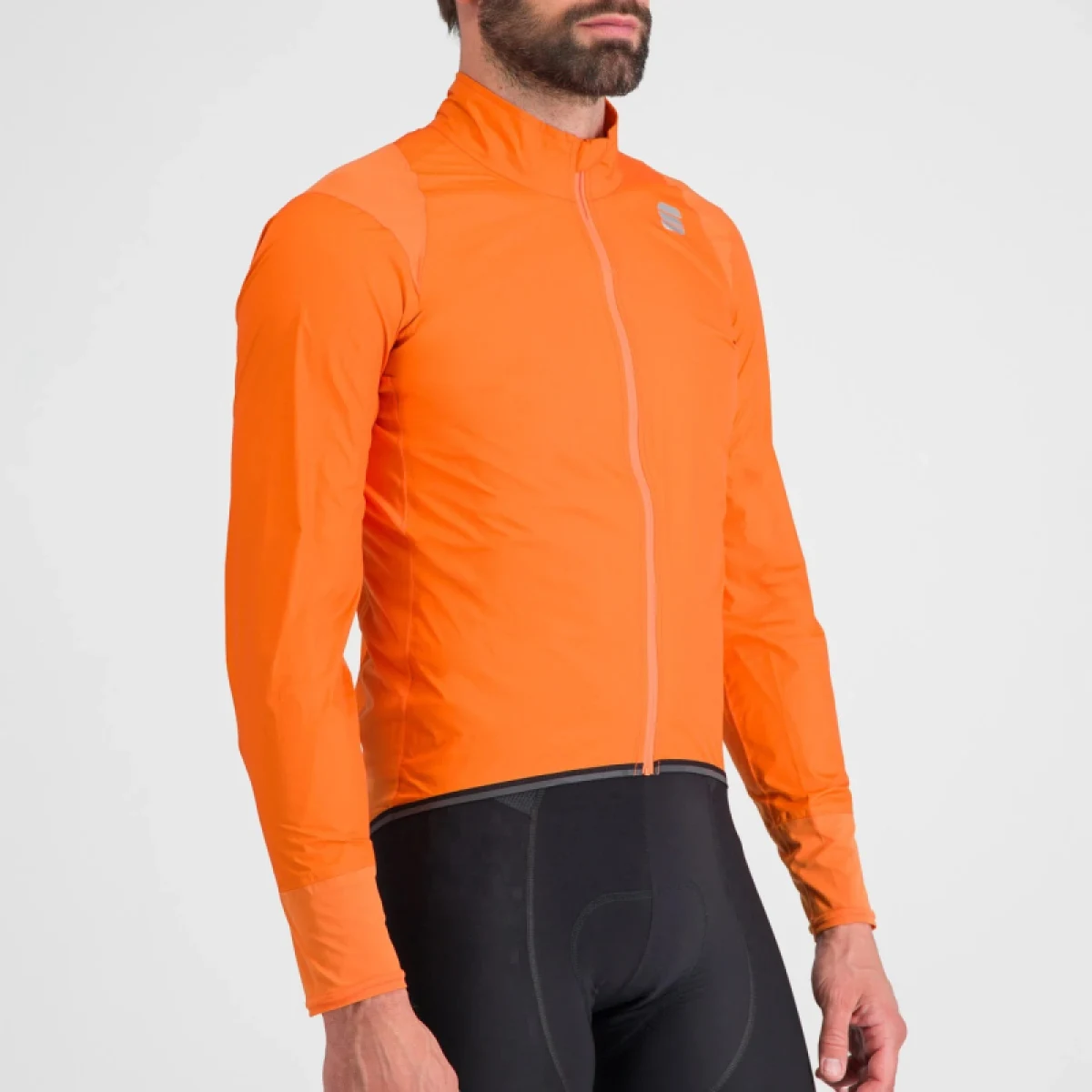 Pánska cyklistická bunda SPORTFUL Hot pack no rain jacket, orange sdr · záber 4