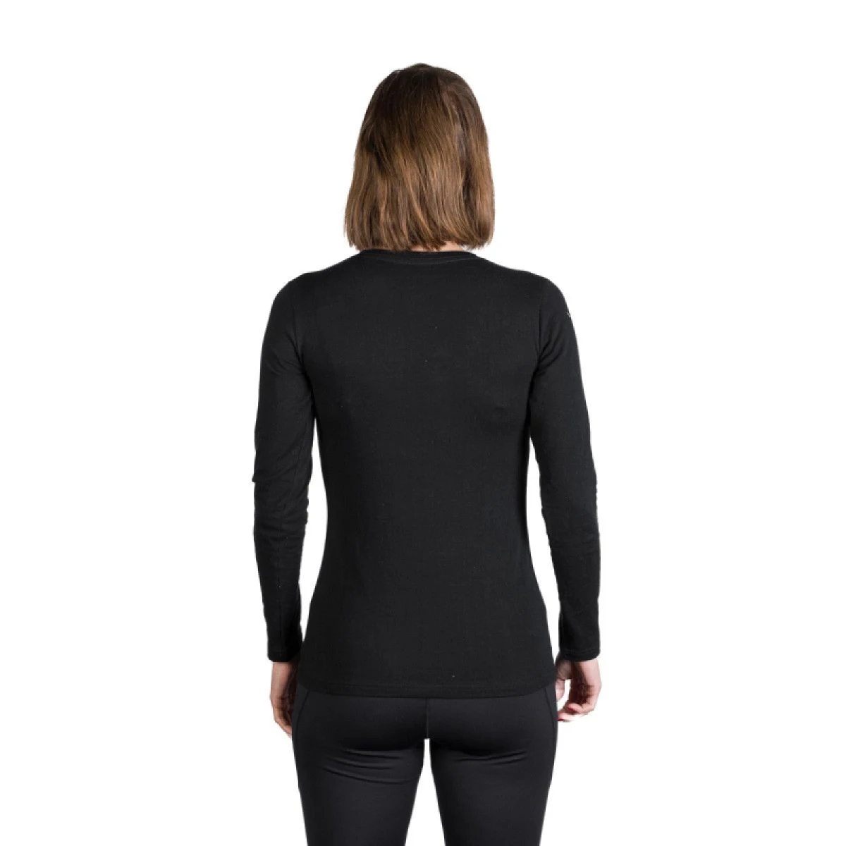 Dámske turistické tričko s dlhým rukávom NORTHFINDER SHARI-269black · záber 4