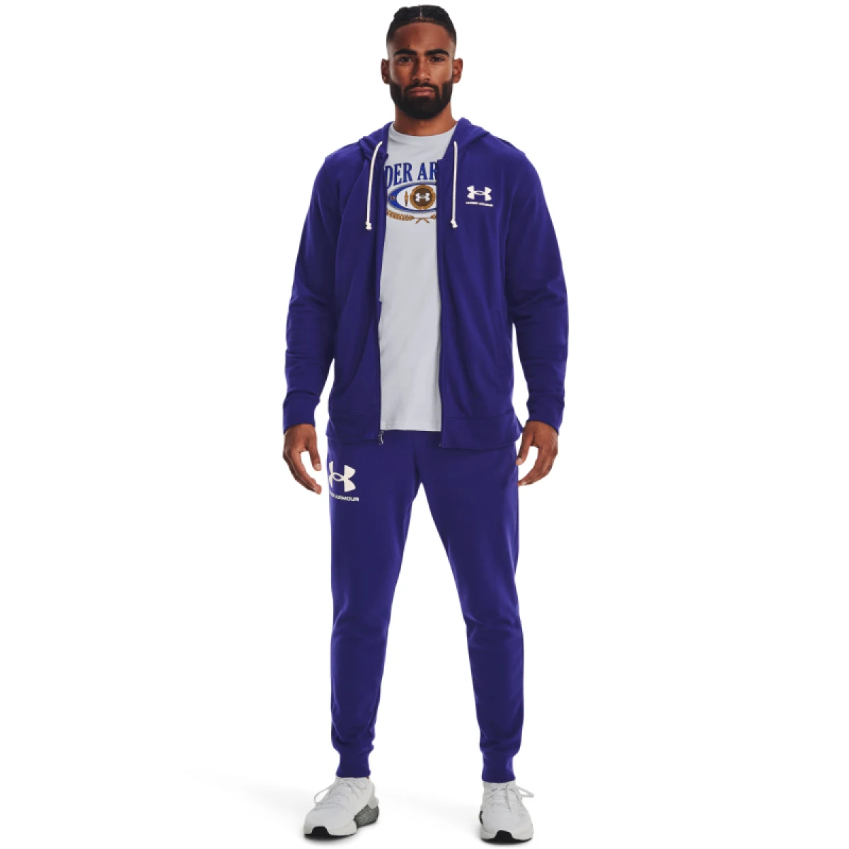 Pánske tepláky UNDER ARMOUR UA RIVAL TERRY JOGGER-BLU 254 · záber 4