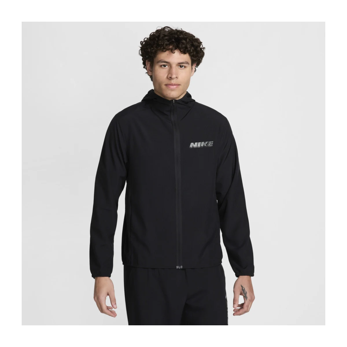Pánska tréningová mikina so zipsom NIKE DF FORM GFX JKT HD · záber 2