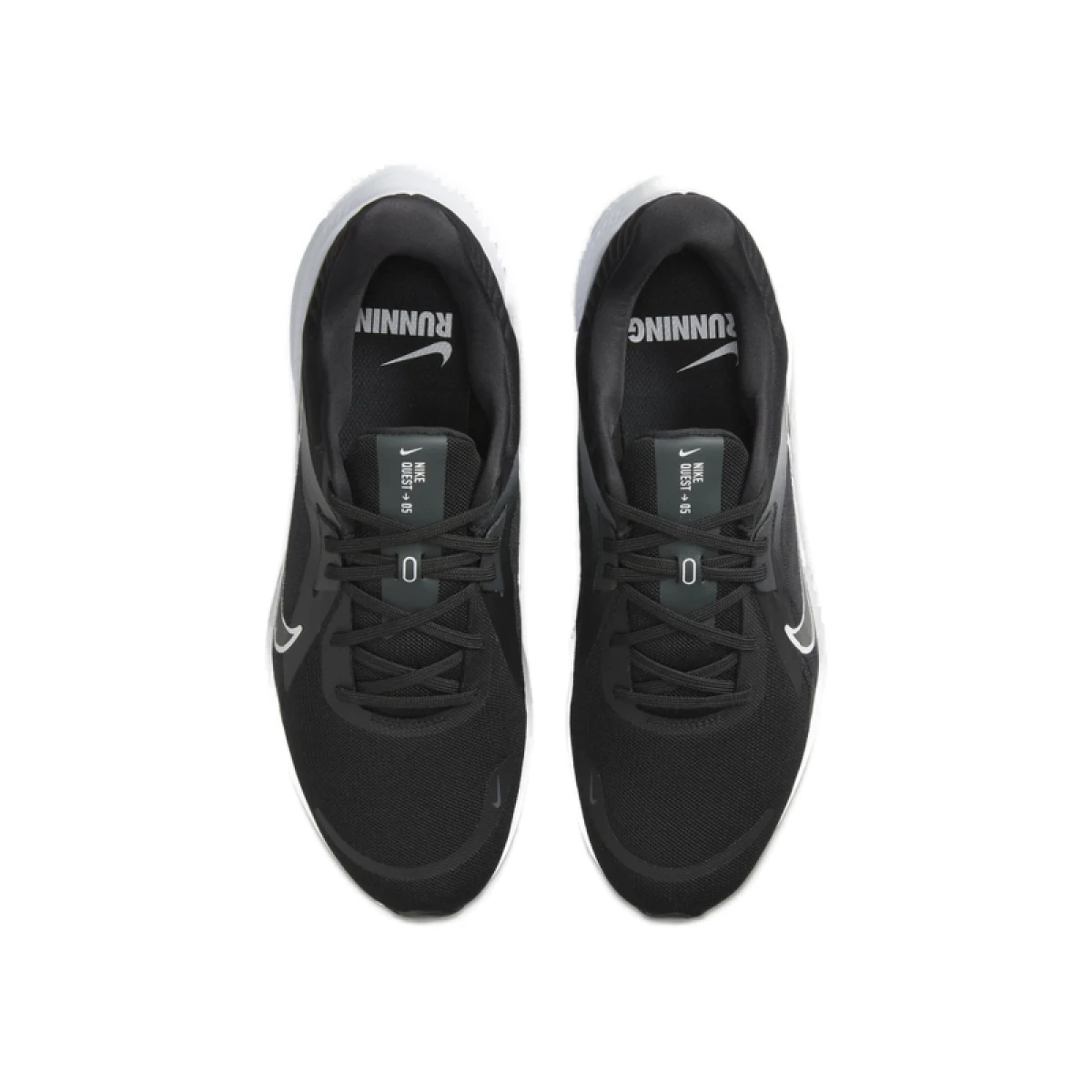 Pánska bežecká obuv NIKE Quest 5 black smoke grey dark smoke grey white · záber 5