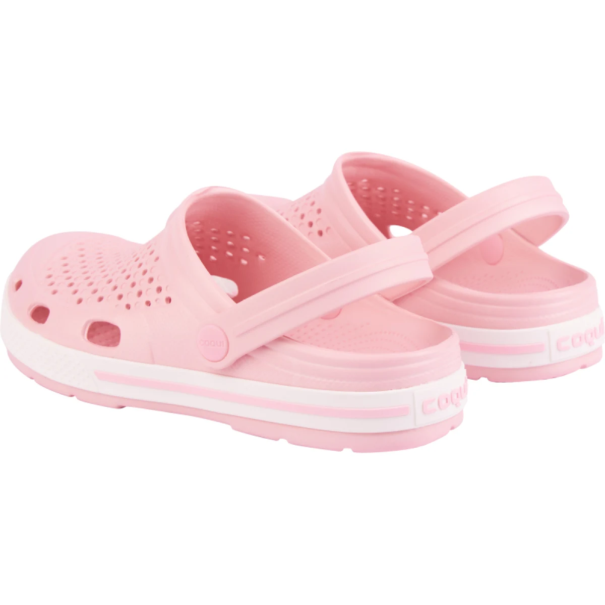 Dámske kroksy (rekreačná obuv) COQUI Lindo W pink white · záber 4