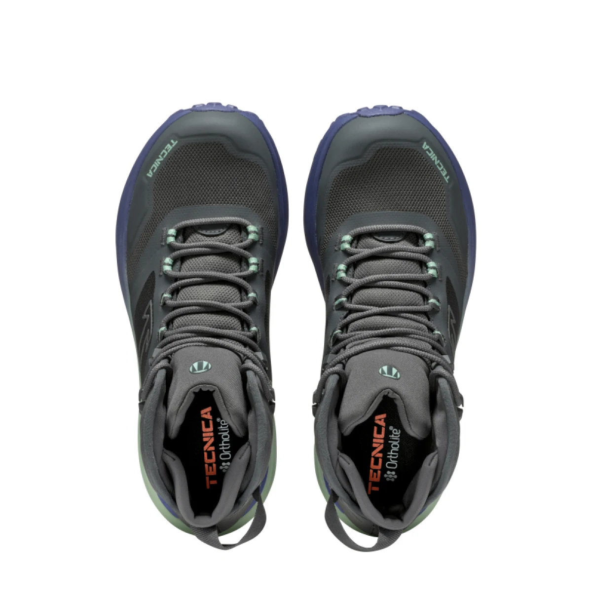 Dámska členková turistická obuv TECNICA Agate S MID GTX, black violet · záber 4