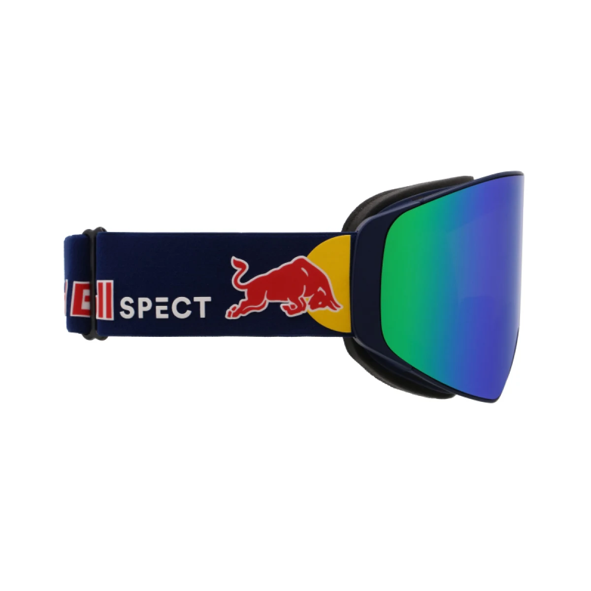 Lyžiarske okuliare RED BULL SPECT JAMM-07GR3, blue brown with green mirror · záber 4