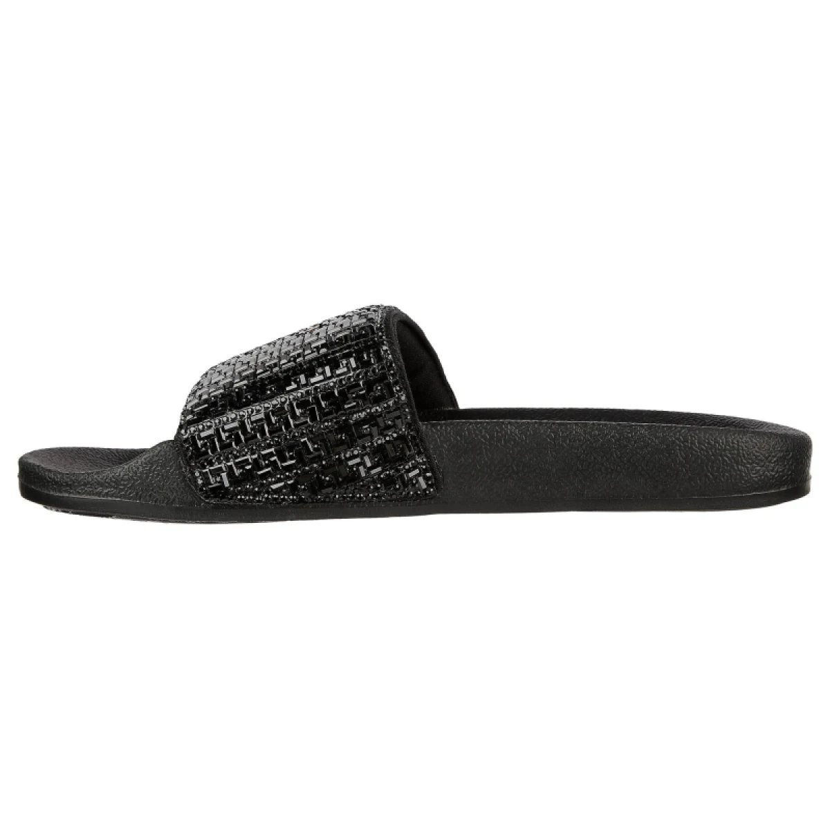 Dámske šlapky (plážová obuv) SKECHERS Pops Up New Spark W black · záber 3