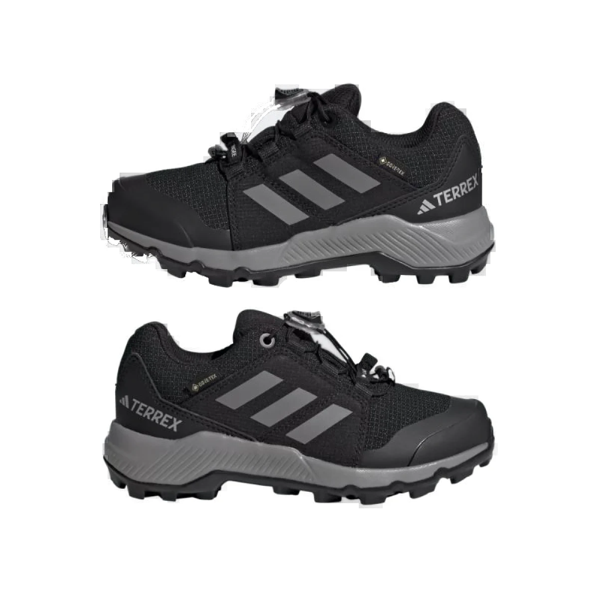 Juniorská nízka turistická obuv ADIDAS TERREX GTX K CBLACK GRETHR CBLACK · záber 5