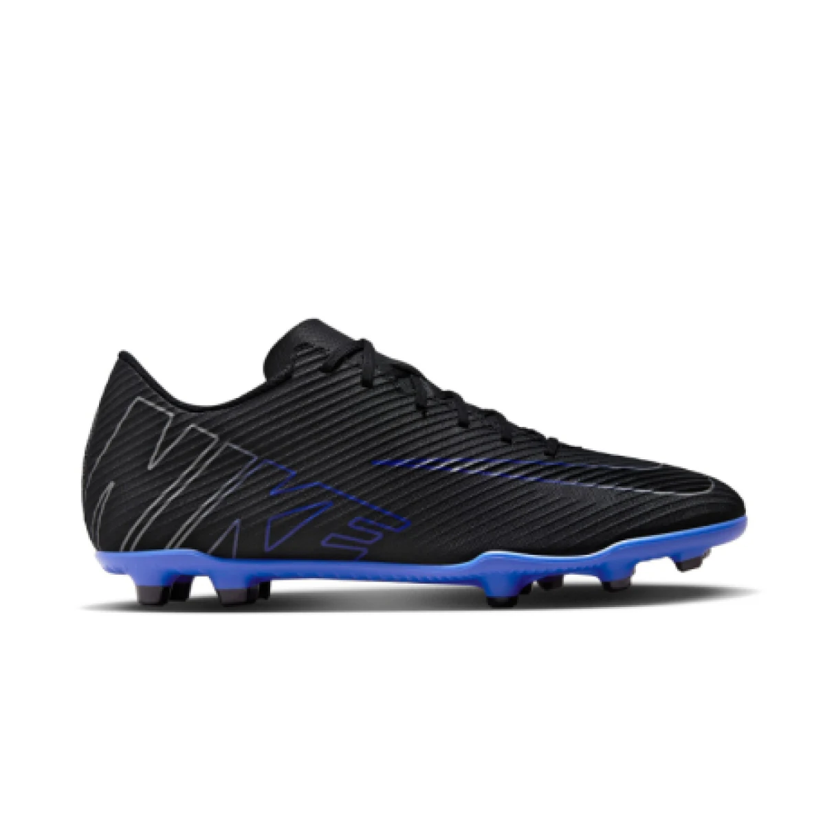 Pánske futbalové kopačky outdoorové NIKE Mercurial Vapor 15-24 Club M FG black hyper royal chrome · záber 1