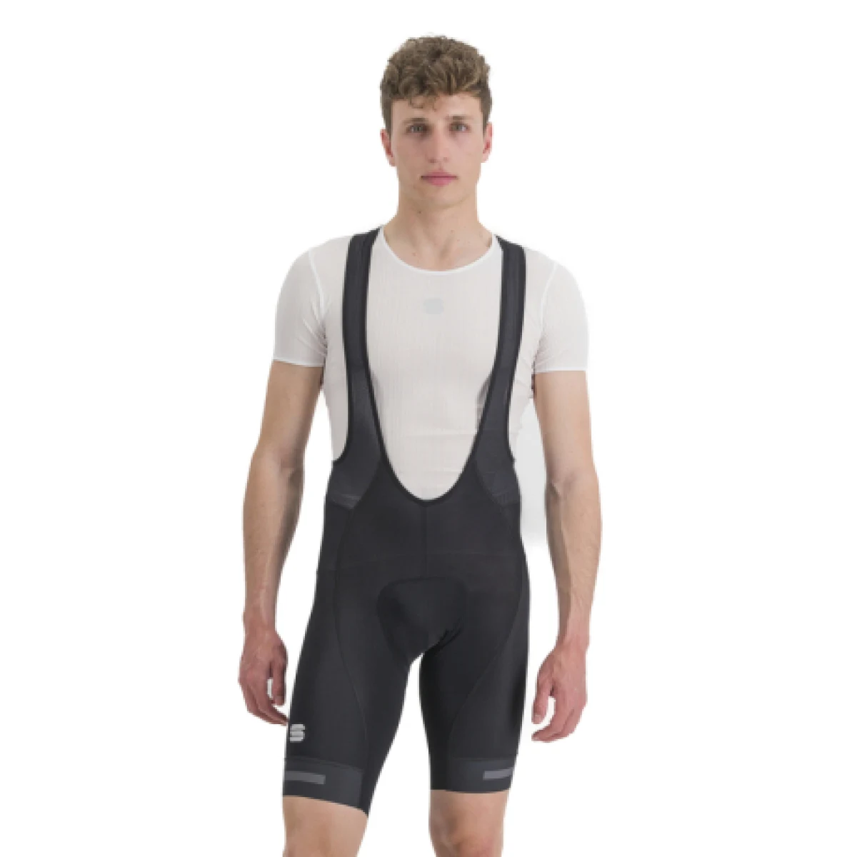 Pánske cyklistické nohavice SPORTFUL Neo bibshort, black · záber 1