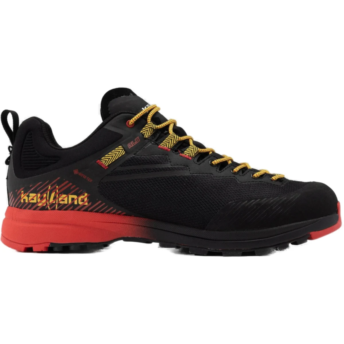 Pánska nízka turistická obuv KAYLAND Grimpeur Ad GTX M black yellow · záber 2