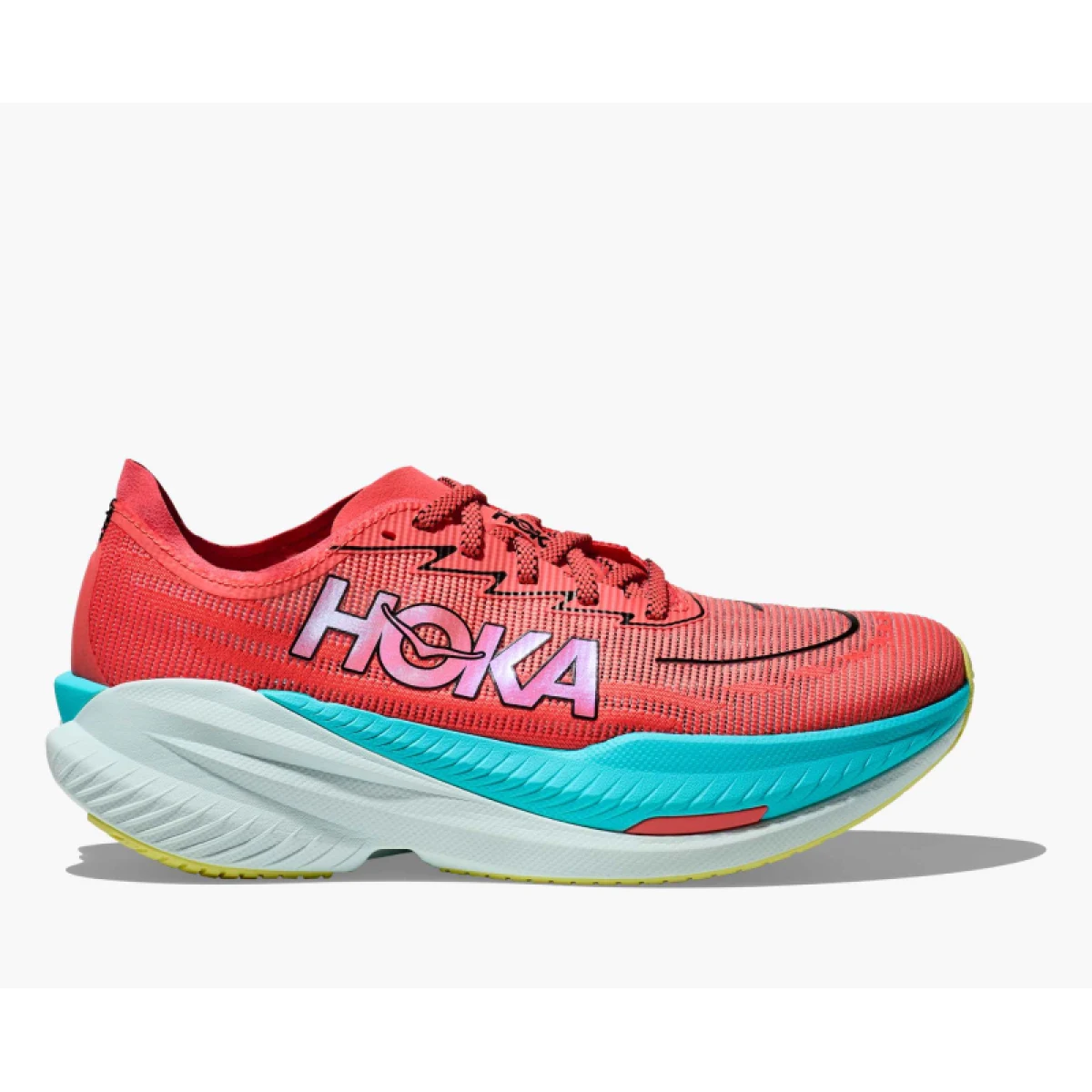 Pánska bežecká obuv HOKA Mach X 2 M grapefruit electric coral · záber 2