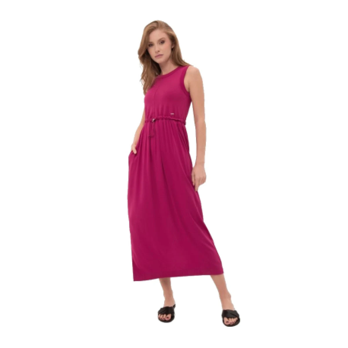 Dámske šaty VOLCANO BRITANIA-401-PINK · záber 1